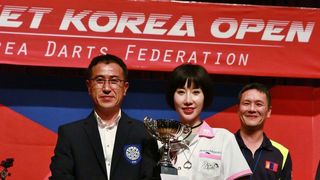 Momo Zhou este cunoscută după apariția ei la Cupa Mondială de Darts