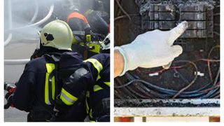 Incendiu la o hală din Neamț: flăcările s-au extins la două recipiente în care erau substanţe inflamabile