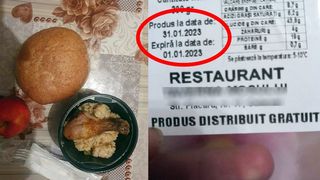 Sute de elevi din Călărași au primit mâncare expirată în cadrul Programului ”Masa caldă”