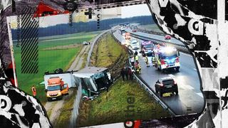 VIDEO - Mărturia unui român implicat în accidentul din Slovenia: „Șoferul a ațipit și a ieșit de pe autostradă”