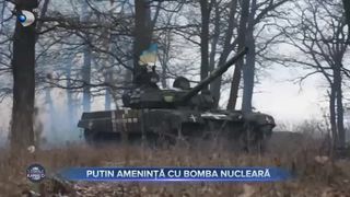 Putin amenință cu bomba nucleară