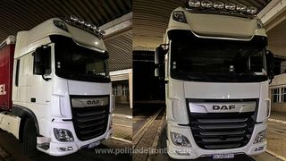 Un cap de tractor căutat de autoritățile din Belgia a fost descoperit &icirc;n punctul de frontieră Giurgiu