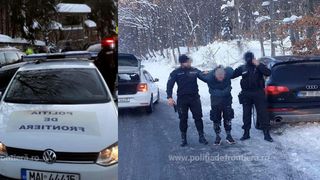 Ucrainean, oprit cu focuri de armă, în Maramureș