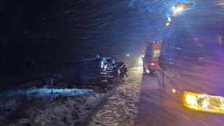 Accidente rutiere în lanț, în Mehedinți. Acestea au fost gestionate de pompierii mehedințeni