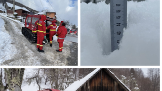 VIDEO-Intervenție de urgență în cazul unui bărbat cu dispnee. Forțele de intervenție, suplimentate din cauza zonei greu accesibile