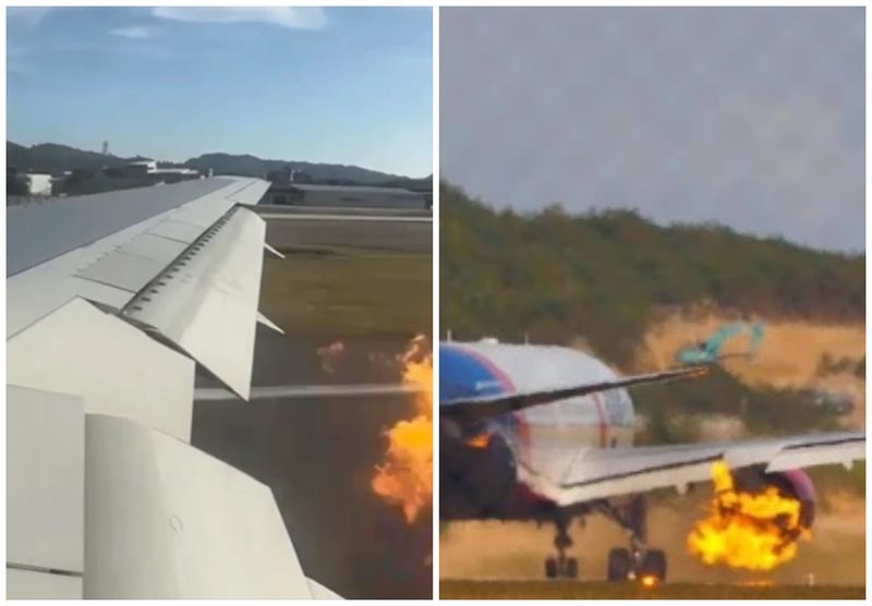 Avion rusesc la un pas de dezastru  