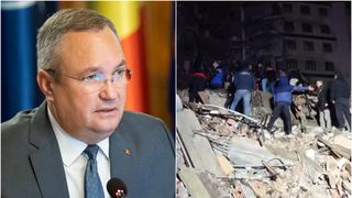 FOTO - Nicolae Ciucă, după cutremurul din Turcia: „Gândurile noastre sunt alături de oamenii din Turcia”