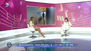 Alexandra Ungureanu și locurile de vis