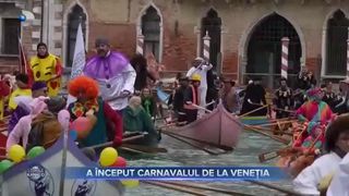 A &icirc;nceput carnavalul de la Veneția