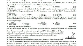 Simulare BAC 2023 subiecte Fizică.