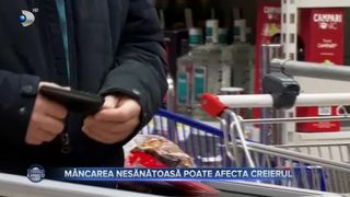 Mâncarea nesănătoasă poate afecta creierul