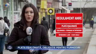 Plata eșalonată, obligație pentru furnizori