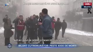 Bilanț cutremurător - peste 4000 de morți