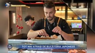 Tot mai atrași de bucătăria japoneză