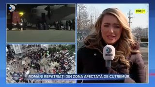 Români repatriați din zona afectată de cutremur