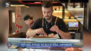 Tot mai atrași de bucătăria japoneză