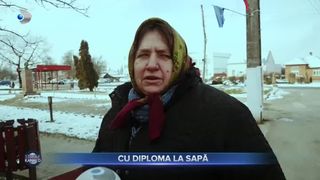 Cu diploma la sapă