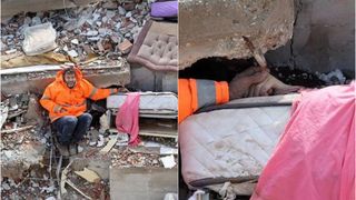 „Mi-aș fi dorit să fi murit în locul tău”. Un bebeluș a fost găsit mort sub dărâmăturile din Siria. Tatăl copilașului este în stare de șoc.