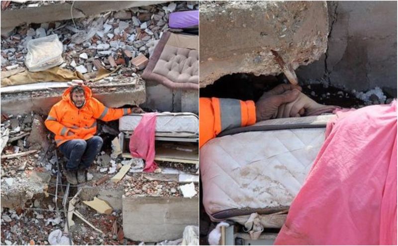 „Mi-aș fi dorit să fi murit în locul tău”. Un bebeluș a fost găsit mort sub dărâmăturile din Siria. Tatăl copilașului este în stare de șoc.