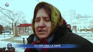 Cu diploma la sapă