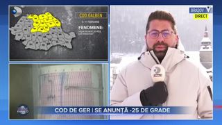Cod de ger - Se anunță -25 de grade