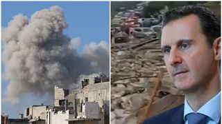 Un oraș sirian devastat de cutremur a fost bombardat de dictatorul Bashar al-Assad în timpul operațiunilor de salvare