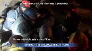 Speranțe și dezamăgiri sub ruine