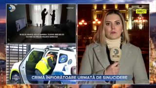 Crimă &icirc;nfiorătoare urmată de sinucidere