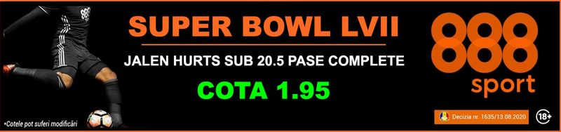 Super Bowl LVII se joacă în noaptea de duminică spre luni: Kansas City Chiefs și Philadelphia Eagles se duelează în Arizona