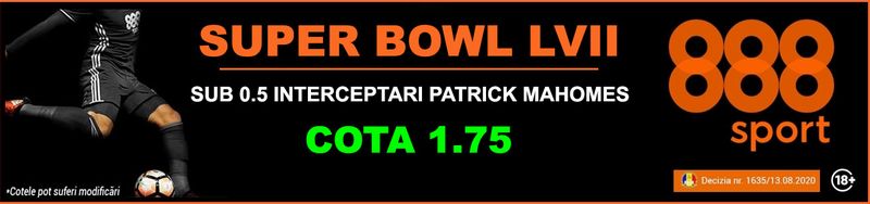Super Bowl LVII se joacă în noaptea de duminică spre luni: Kansas City Chiefs și Philadelphia Eagles se duelează în Arizona