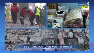Se strâng ajutoare pentru Turcia