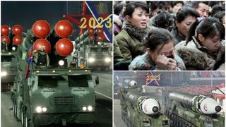 Paradă de coșmar la Phenian. Armele nucleare de care nimeni nu știa, pregătite de atac (VIDEO)