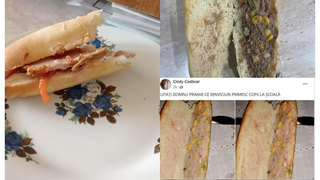 Probleme grave la alimentele distribuite sub formă de pachet alimentar la copii. Mai multor elevi  li s-a făcut rău după produsele consumate