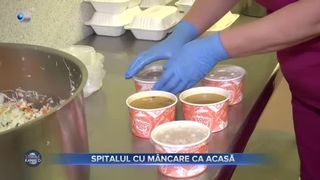 Spitalul cu m&acirc;ncare ca acasă