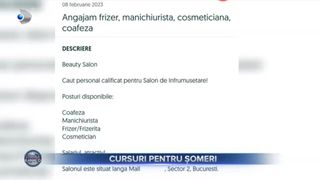 Cursuri pentru șomeri