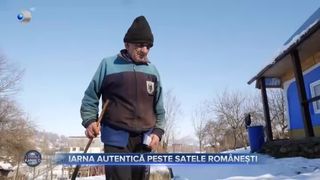 Iarna autentică peste satele rom&acirc;nești