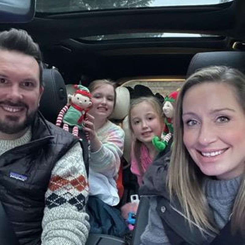 Nicola Bulley, soțul și cei doi copii ai lor