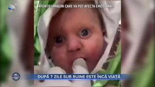 După 7 zile sub ruine este &icirc;ncă &icirc;n viață