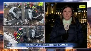 Neatenția a nenorocit o familie