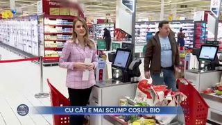 Cu cât e mai scump coșul bio