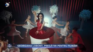 Georgiana Lobonț, pregătiri pentru filmări