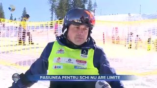 Pasiunea pentru schi nu are limite