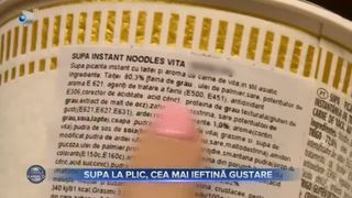 Supa la plic, cea mai ieftină gustare