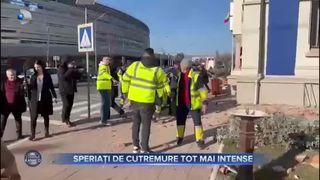 Speriați de cutremure tot mai intense