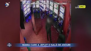 Mama care a jefuit o sală de jocuri