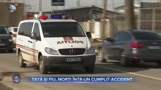 Tată și fiu, morți &icirc;ntr-un cumplit accident
