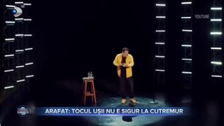 Arafat - tocul ușii nu e sigur la cutremur
