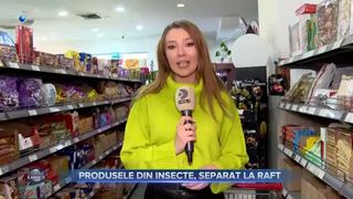 Produsele din insecte, separat la raft