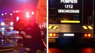 Incendiu pe strada Mihai Eminescu din Capitală. Traficul este oprit