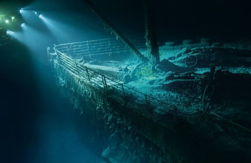 FOTO/VIDEO - Imagini spectaculoase cu Titanicul scufundat pe fundul Oceanului Atlantic. Ele au fost publicate după zeci de ani